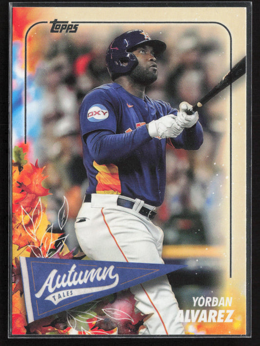 2024 Topps Update #AT-46 Yordan Alvarez Autumn Tales