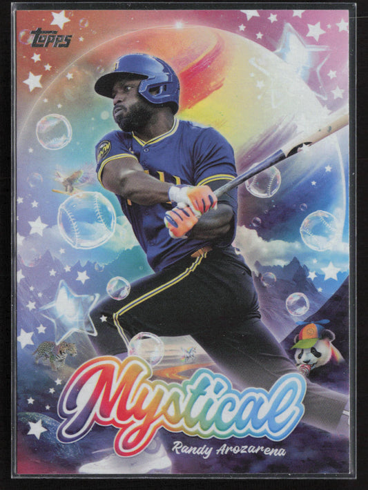 2024 Topps Update #MYS-48 Randy Arozarena Mystical Black #/299