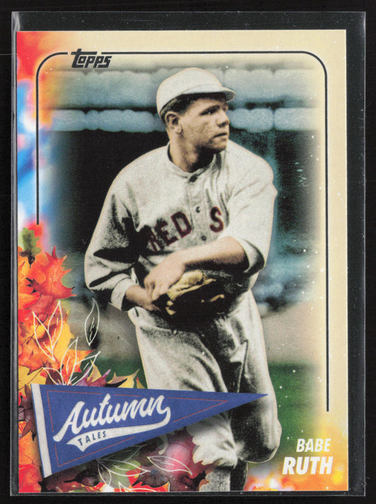 2024 Topps Update #AT-22 Babe Ruth Autumn Tales