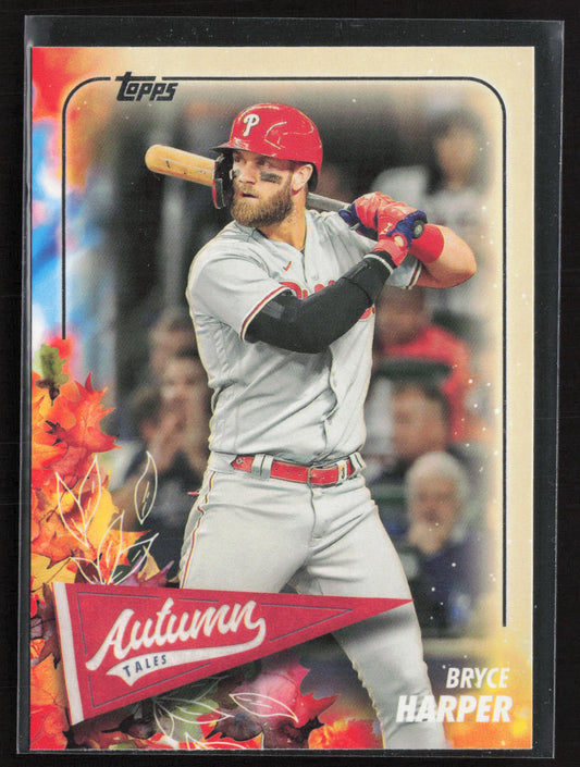 2024 Topps Update #AT-48 Bryce Harper Autumn Tales