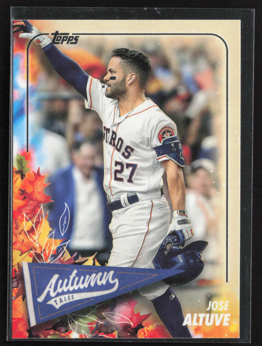 2024 Topps Update #AT-45 Jose Altuve Autumn Tales