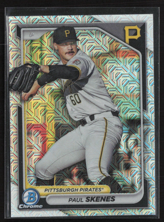 2024 Bowman #BCP-125 Paul Skenes Chrome Prospects Mojo Refractors