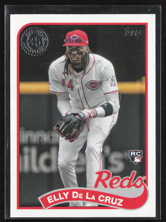 2024 Topps Update #89US-39 Elly De La Cruz 1989 Topps Baseball 35th Anniversary