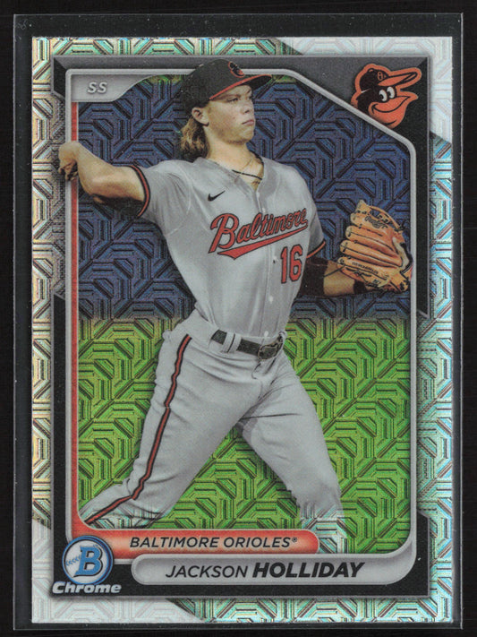 2024 Bowman #BCP-47 Jackson Holliday Chrome Prospects Mojo Refractor