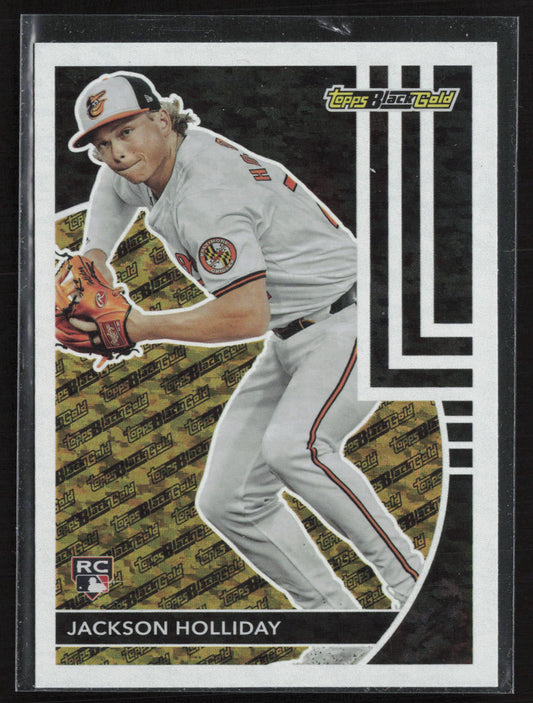 2024 Topps Update #BG-24 Jackson Holliday Topps Black Gold