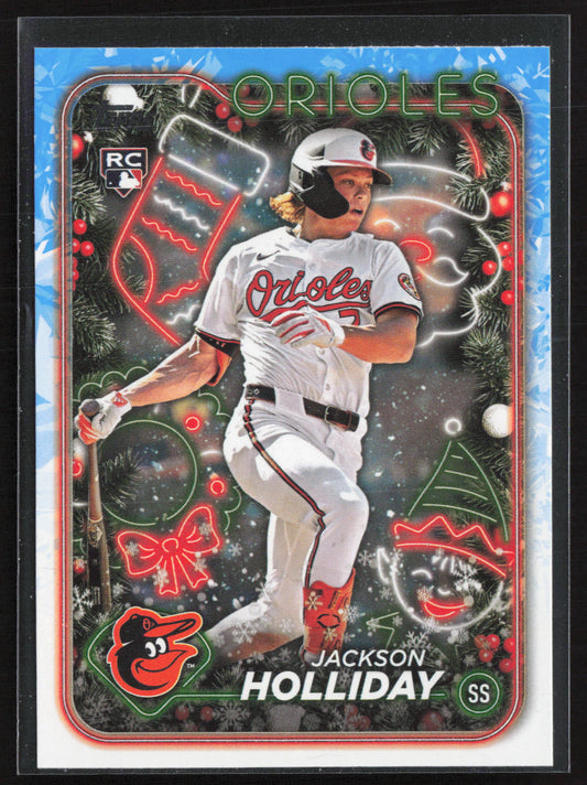 2024 Topps Holiday #HE-7 Jackson Holliday Hidden Elf