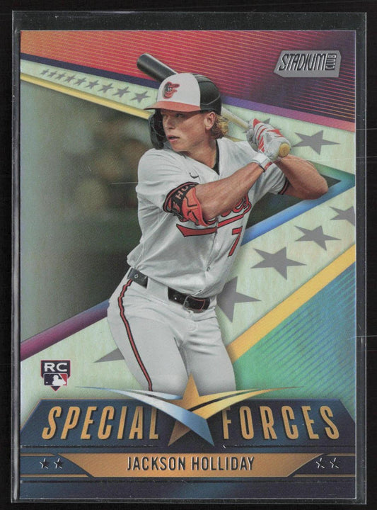 2024 Stadium Club #SF-3 Jackson Holliday Special Forces
