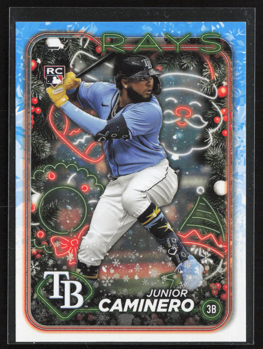 2024 Topps Holiday #H25 Junior Caminero