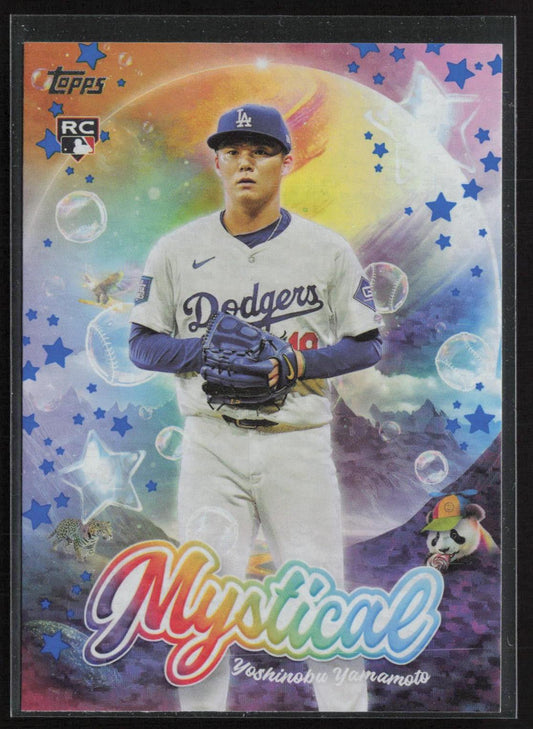 2024 Topps Update #MYS-13 Yoshinobu Yamamoto Mystical