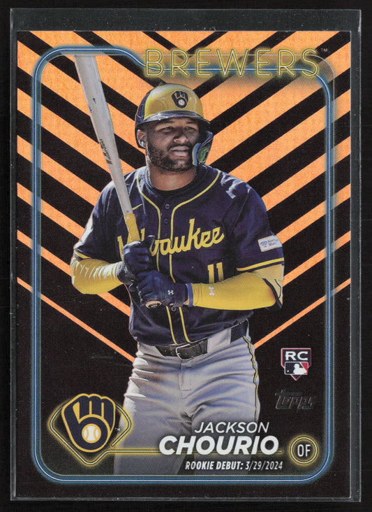 2024 Topps Update #US155 Jackson Chourio Holiday