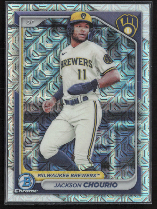 2024 Bowman #BCP-140 Jackson Chourio Chrome Prospects