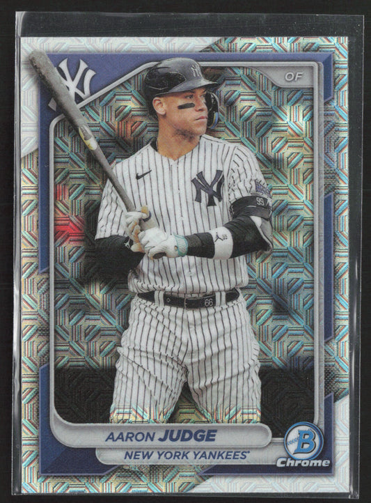 2024 Bowman #7 Aaron Judge Chrome Mojo Refractors