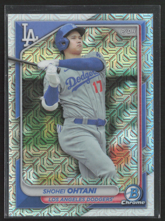 2024 Bowman #33 Shohei Ohtani Chrome Mojo Refractors