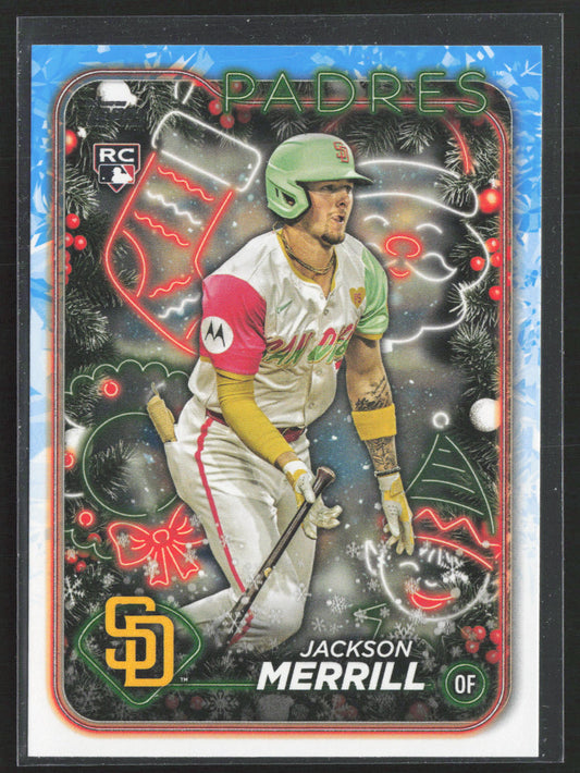 2024 Topps Holiday #H160 Jackson Merrill
