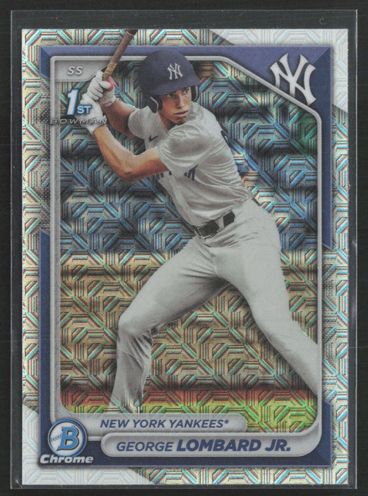 2024 Bowman #BCP-79 George Lombard Jr. Chrome Prospects Mojo Refractors