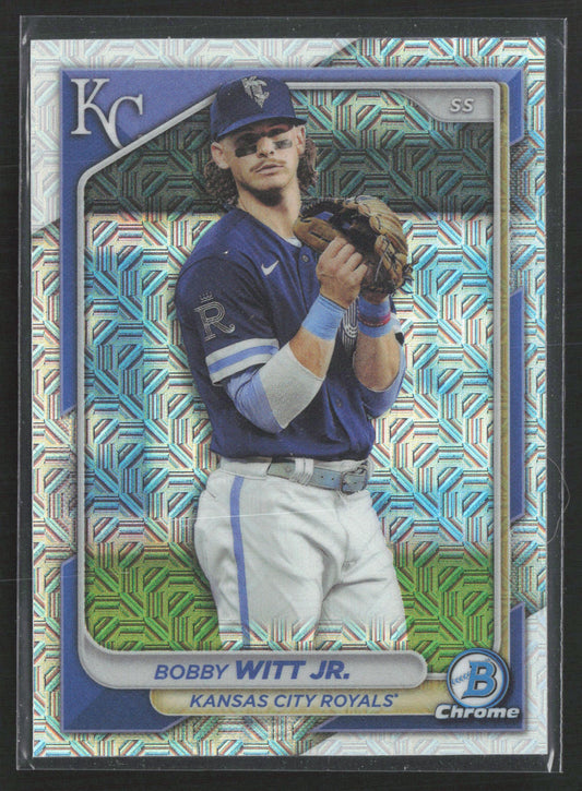 2024 Bowman #59 Bobby Witt Jr. Chrome Mojo Refractors