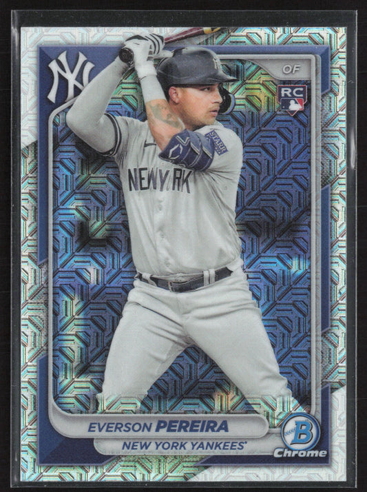 2024 Bowman #93 Everson Pereira Chrome Mojo Refractors
