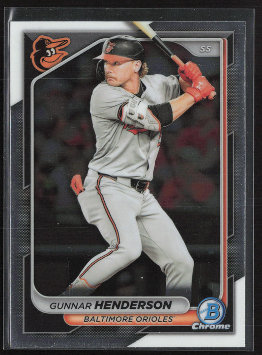 2024 Bowman Chrome #9 Gunnar Henderson