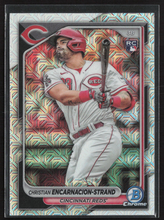 2024 Bowman #79 Christian Encarnacion-Strand Chrome Mojo Refractors