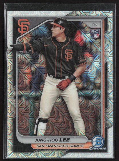 2024 Bowman #69 Jung-hoo Lee Chrome Mojo Refractors