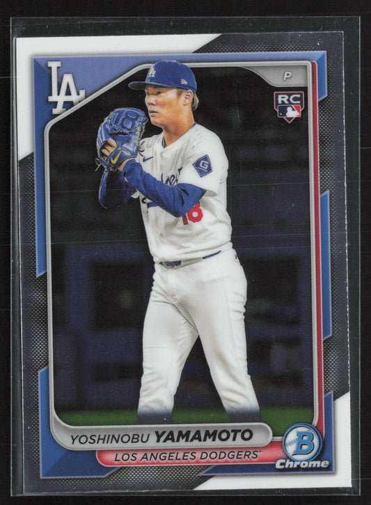 2024 Bowman Chrome #73 Yoshinobu Yamamoto