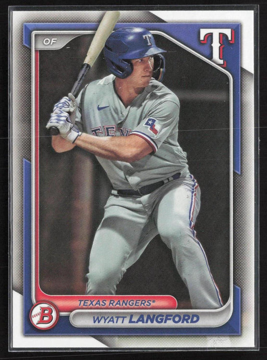 2024 Bowman #BP-64 Wyatt Langford Prospects