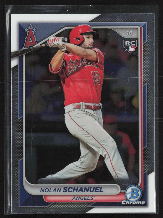 2024 Bowman Chrome Sapphire #47 Nolan Schanuel