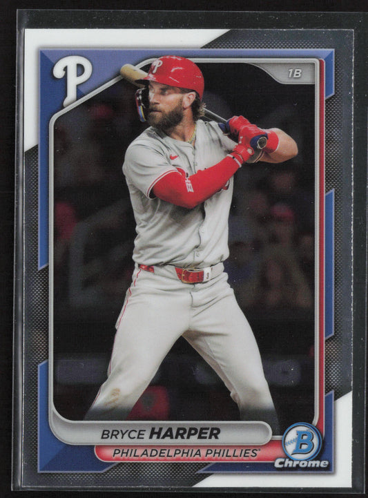 2024 Bowman Chrome #40 Bryce Harper