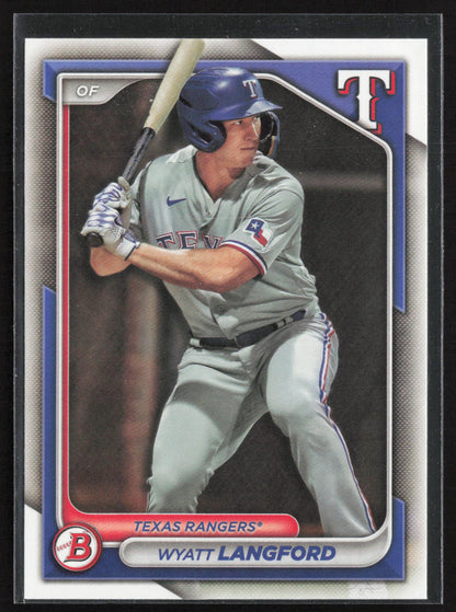 2024 Bowman #BP-64 Wyatt Langford Prospects