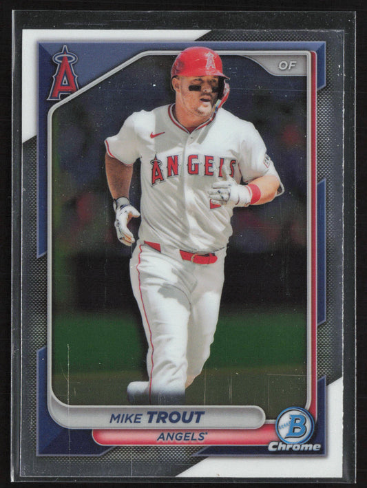 2024 Bowman Chrome #82 Mike Trout