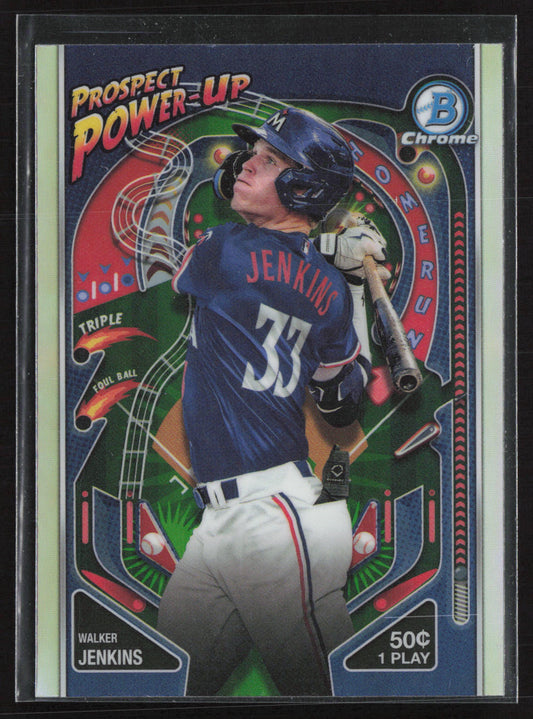 2024 Bowman #PP-1 Walker Jenkins Prospect Power-Up