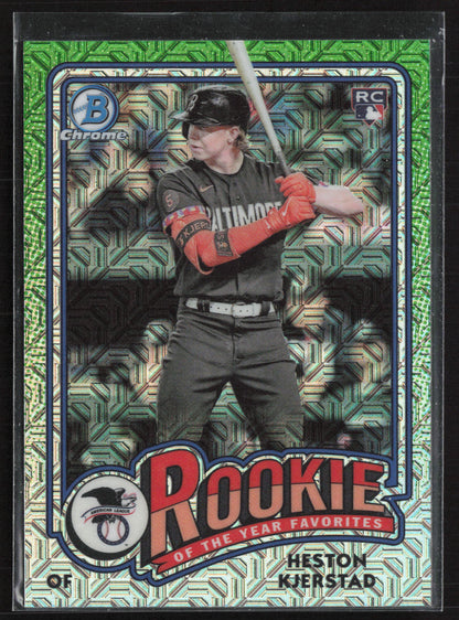 2024 Bowman Chrome #ROY-14 Heston KJerstad Rookie of the Year Favorites