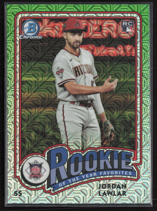 2024 Bowman Chrome #ROY-7 Jordan Lawlar