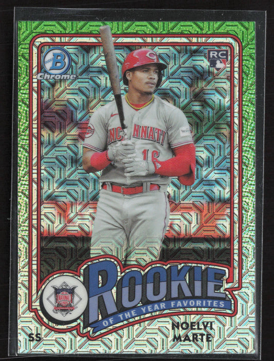 2024 Bowman Chrome #ROY4 Noelvi Marte Rookie of the Year Favorites