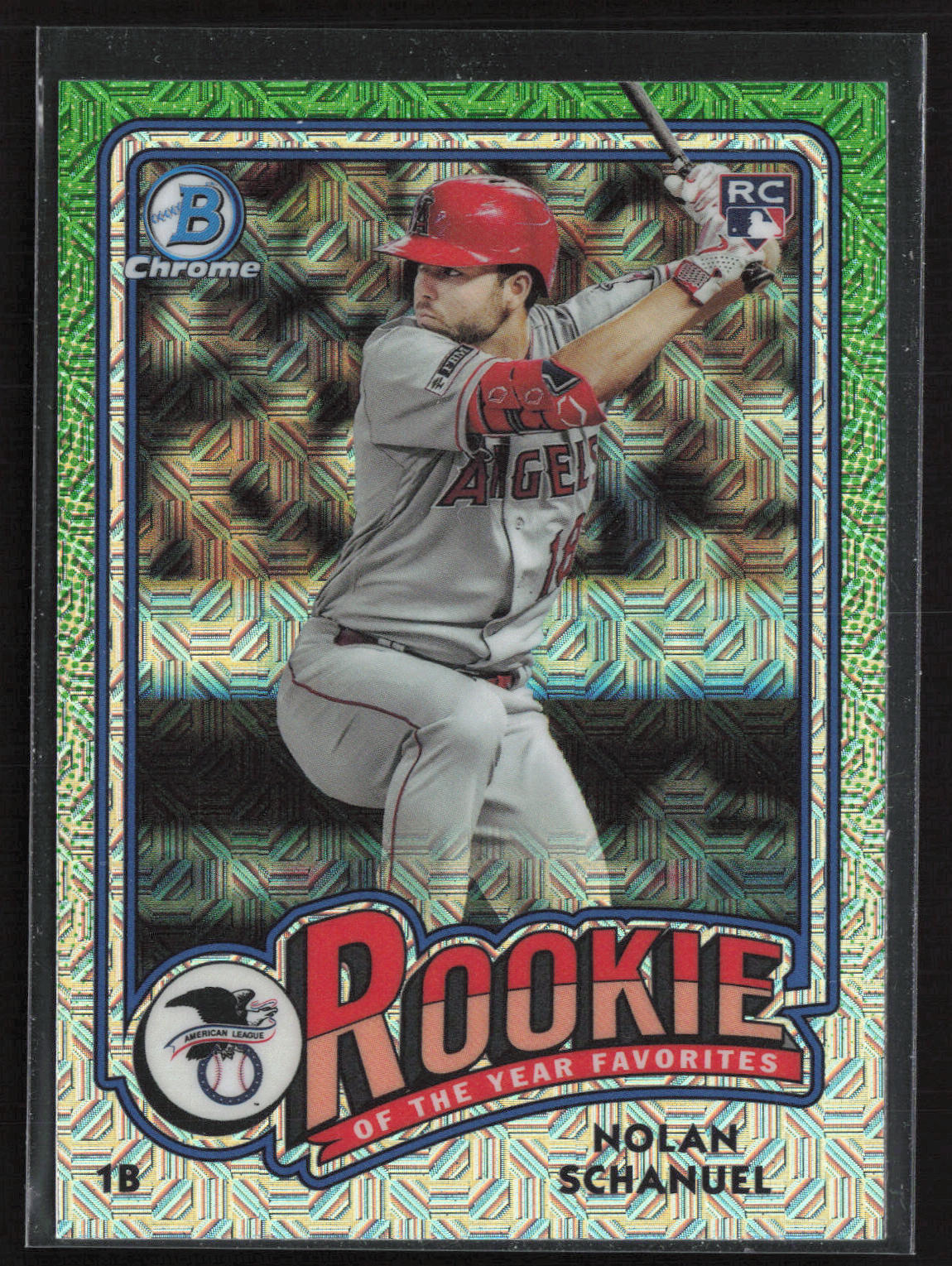 2024 Bowman Chrome #ROY-9 Nolan Schanuel Rookie of the Year Favorites