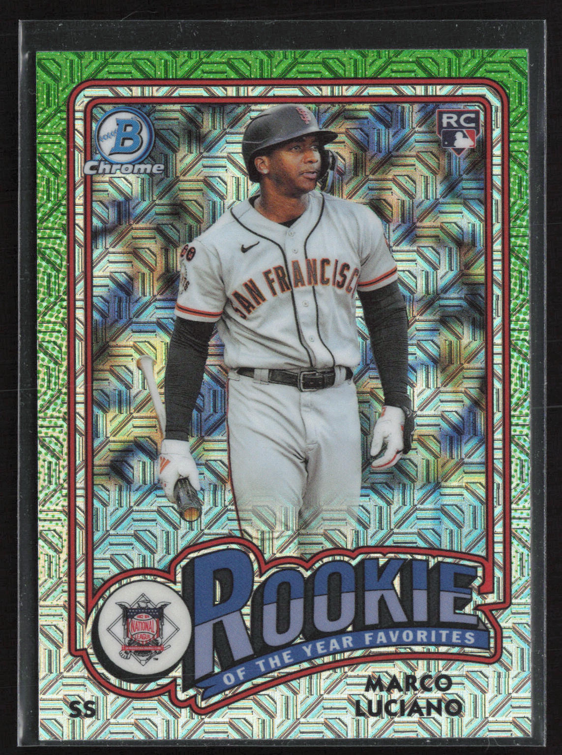 2024 Bowman Chrome #ROY-11 Marco Luciano Rookie of the Year Favorites