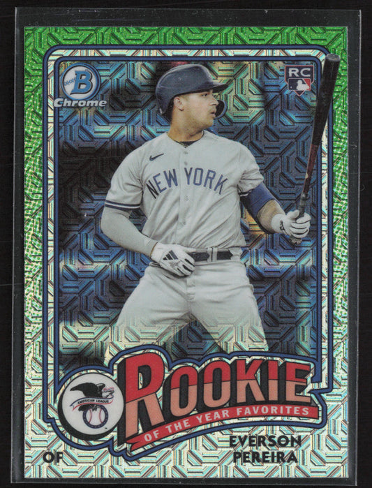 2024 Bowman Chrome #ROY-15 Everson Pereira Rookie of the Year Favorites