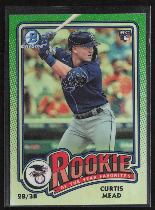 2024 Bowman #ROY-10 Curtis Mead Rookie of the Year Favorites