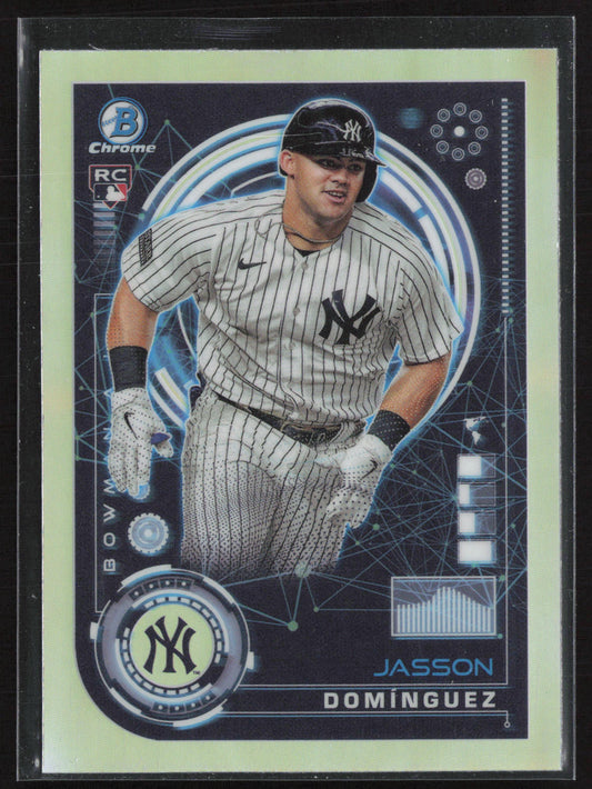 2024 Bowman Chrome #BAI-8 Jasson Domínguez Bowman A.I.