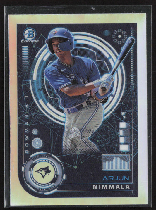 2024 Bowman Chrome #BAI-18 Arjun Nimmala Bowman A.I.