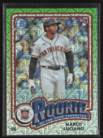 2024 Bowman #ROY-11 Marco Luciano Rookie of the Year Favorites
