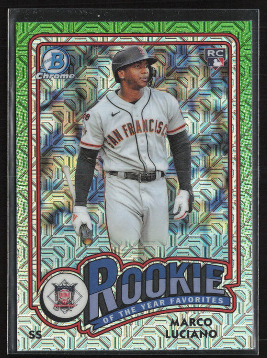 2024 Bowman #ROY-11 Marco Luciano Rookie of the Year Favorites