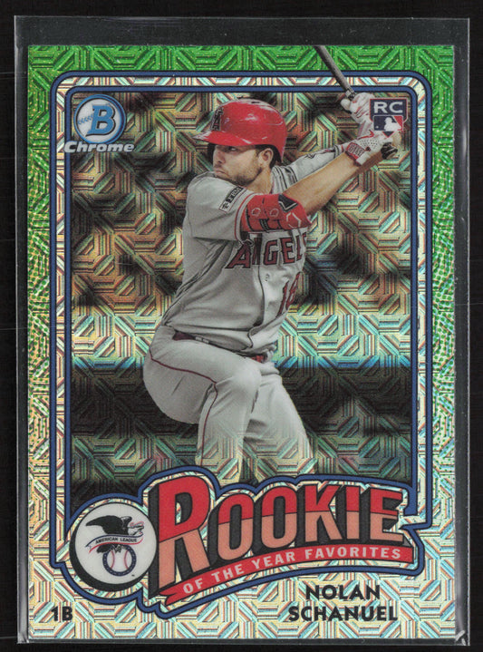 2024 Bowman #ROY-9 Nolan Schanuel Rookie of the Year Favorites