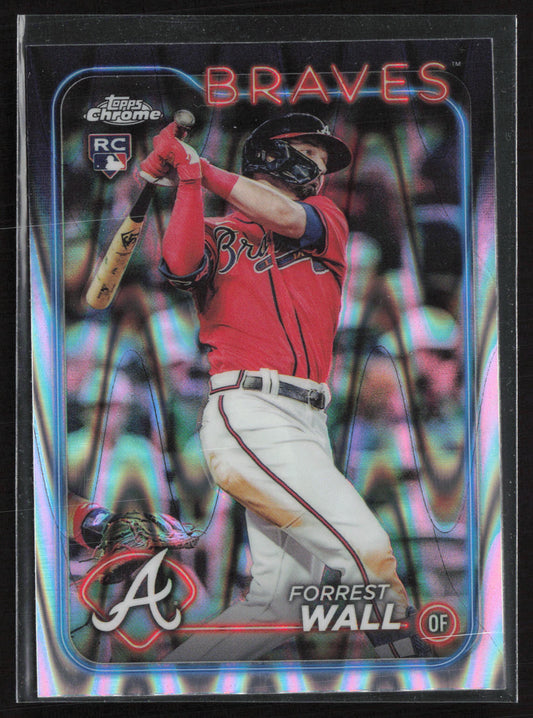 2024 Topps Chrome #176 Forrest Wall Refractors
