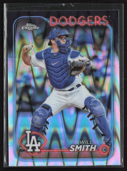 2024 Topps Chrome #293 Will Smith Raywave Refractors