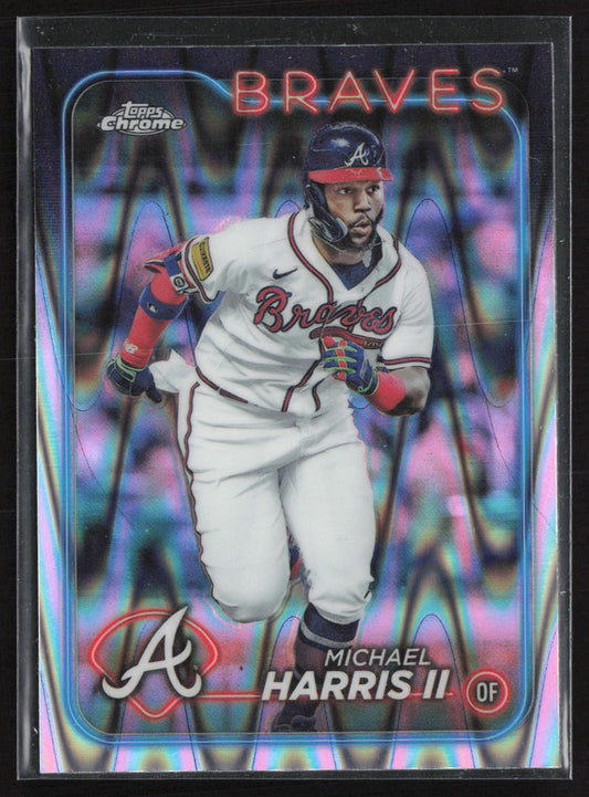 2024 Topps Chrome #52 Michael Harris II Raywave Refractors