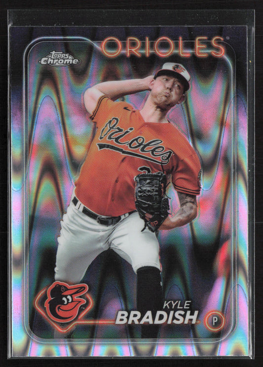 2024 Topps #56 Kyle Bradish Raywave Refractors