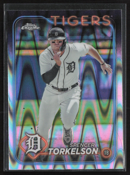 2024 Topps Chrome #73 Spencer Torkelson Raywave Refractors