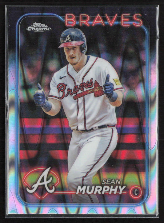 2024 Topps Chrome #255 Sean Murphy Raywave Refractor