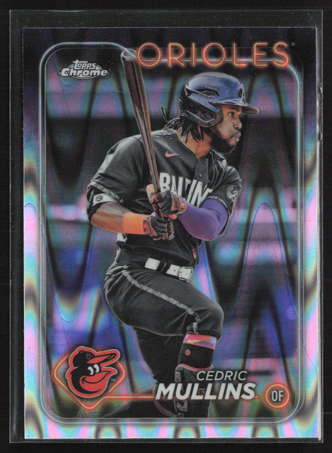 2024 Topps Chrome #82 Cedric Mullins Raywave Refractors